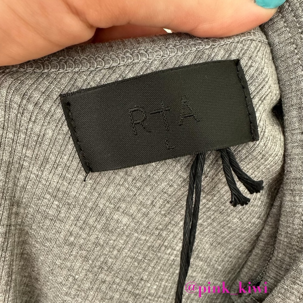 RtA Azalea Ribbed Cutout Top - Picture 14 of 17